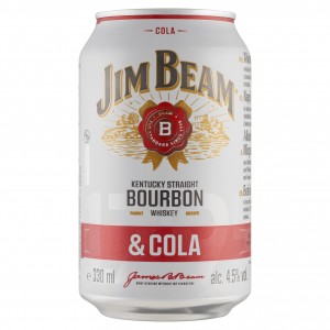 Jim Beam White &Cola - tálca